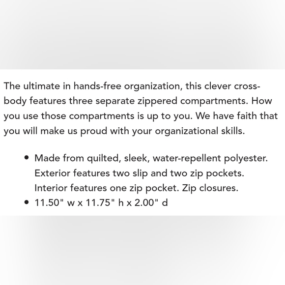 NWOT VERA BRADLEY floral white and black crossbody bag - Picture 12 of 12